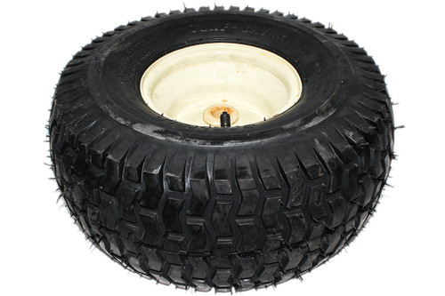 WHEEL ASM COMPLETE 15x6.00-6, TAKEN OFF NEW MOWER (MTD-634051490931-D1)