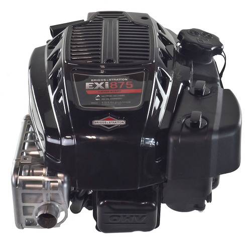 875 Professional Series Briggs & Stratton Engine, Vertical 7/8"x3-5/32" Shaft (2 woodruff key slots, 1/4" straight keyway, 3/8"-24 Tapped hole), Electric + Recoil Start, Heavy Flywheel (125P07-0054)