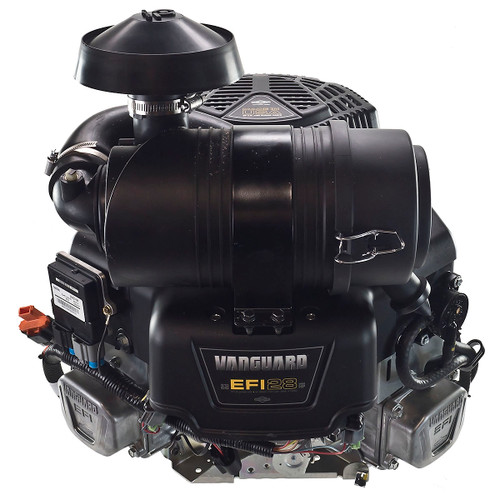 28hp Briggs & Stratton Vanguard Series Fuel Injected Engine, Vertical 1-1/8x4-5/16 Shaft, Electric Start, 20 Amp Alternator, Requires Oil Guard System (49E877-0036)