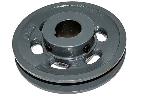 Cast Iron Pulley 4.45" O.D. 1" Bore Misc Lawnmower Parts (AK46-1)