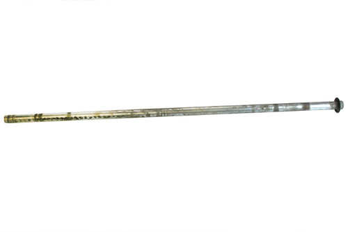 Axle, 25-3/4" long, 5/8" axle,  slightly rusty part of a wheel kit for gen set (AXLE-4)