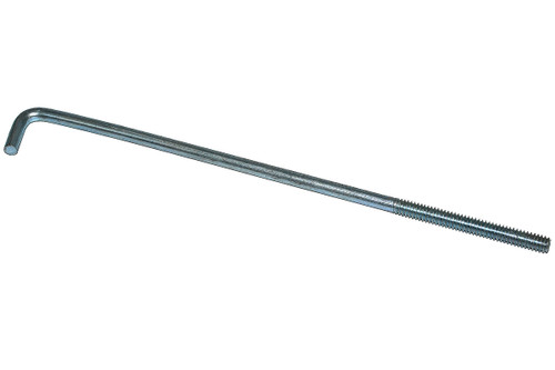 Battery Hold Down Rod, 8-1/4" X 1/4", hook end, Lawnmower Parts (BATTERYROD-2)