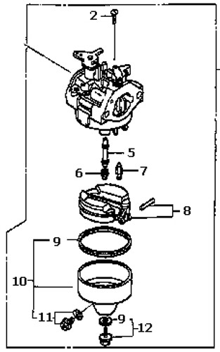 HONDA CARBURETOR (BB65A B) 16100-Z0L-862 Honda Engine Parts (HO-16100Z0L862) HONDA CARBURETOR (BB65A B) 16100-Z0L-862 Honda Engine Parts (HO-16100Z0L862)