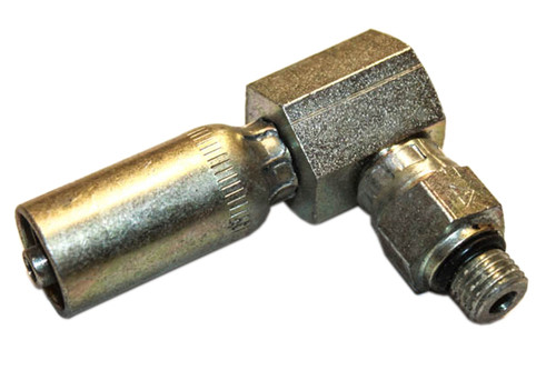 Male Pipe Swivel, 90 degree Elbow Lawnmower Parts (HYD-FIT-007)