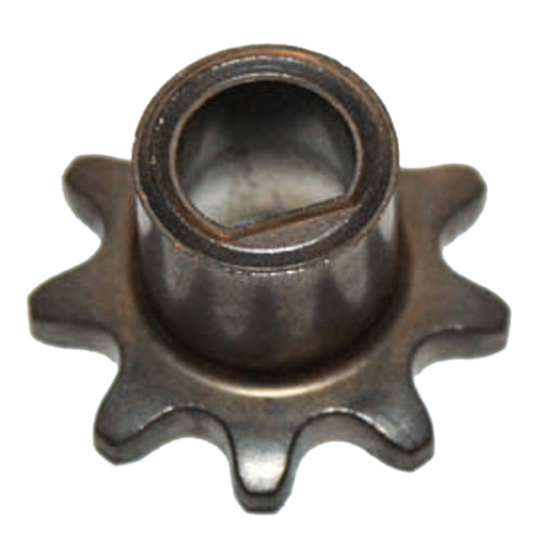 Sprocket 9T #35  inside diameter is 0.43 in.  flat area 0.37 in.    Murray Lawnmower Parts, Murray (MU-55543)