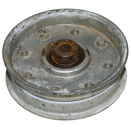 Idler Pulley, Single Groove, 0.37" ID, 3.60" OD, 1.08" Wide, Multiple Belts Would Fit Engine Parts (PU-1-0.37-3.60)