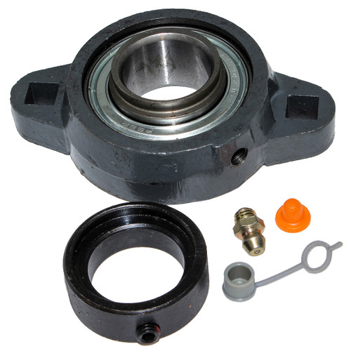 Flanged Bearing, fits 1" Shaft, 1.36" Height, 3" Between mounting holes. BEARING-FX205 Lawnmower Parts (SEW-BEARINGFX205)