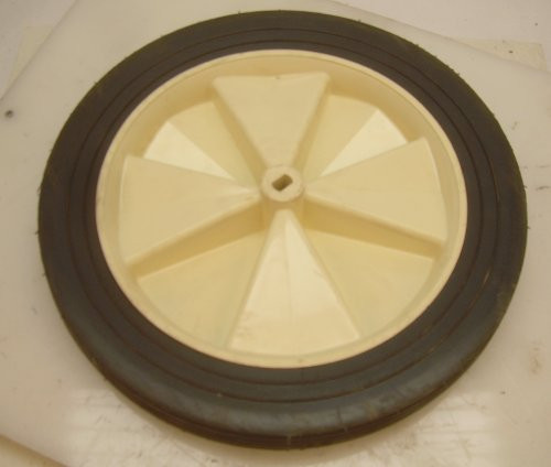 12.00" x 2" wheel for high wheel pushmowers and lawn carts, slotted bore Misc Lawnmower Parts (T12X2W-W)