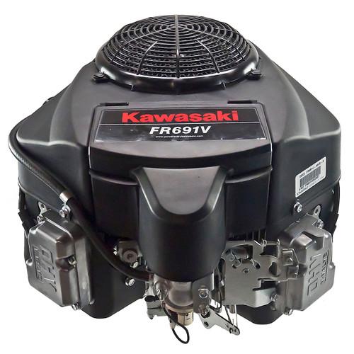23hp Kawasaki FR Series Engine, Vertical 1-1/8x4-9/32 Shaft, Electric Start, 15 Amp Alternator (FR691V-S49-R)