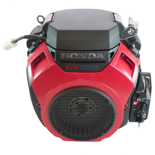 20.8hp 630cc Horizontal 1" x 2 3/4" Shaft, Fuel Pump, Oil Filter, Oil Cooler, Oil Alert, Honda Engine (GX630XQZB3)