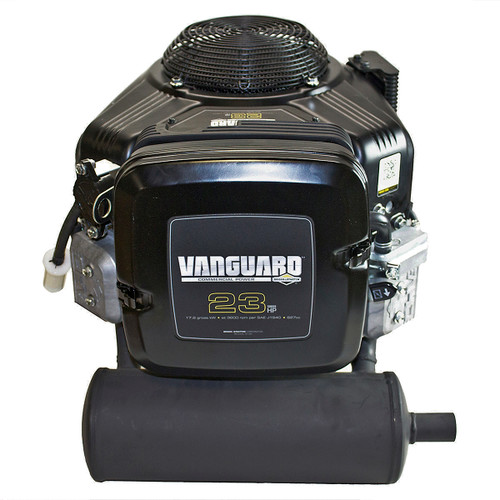 23hp Briggs & Stratton Vanguard Engine, Vertical 1-1/8"x4" Shaft, Electric Start, 16 Amp Alternator, repower kit to replace water cooled Kawasaki FD731V in Scag Tiger Cub, Tiger Cat, and Wildcat (386777-SCAG-TIGERCUB-R3)