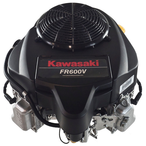 18hp Kawasaki FR Series Engine, Vertical 1-1/8"x4-9/32" Shaft, Fuel Pump, Electric Start, 15 Amp Alternator (FR600V-S20-S)