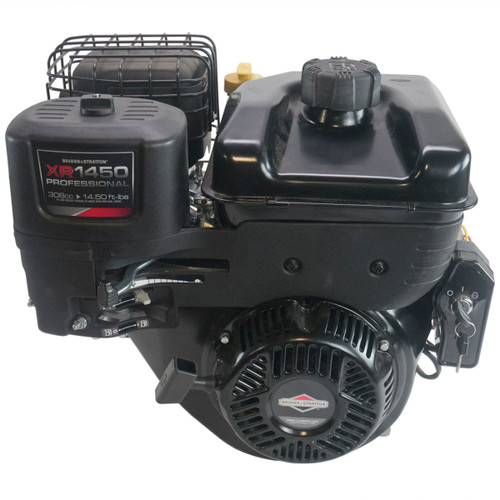 14.5 ft-lbs Briggs & Stratton XR1450 Series Engine, Horizontal 1x3-21/32 Shaft, Electric + Recoil Start, 10 Amp Alternator (19N137-0032)