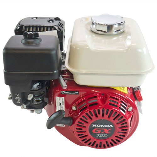 4.8 Net Power Honda GX Commercial Series Engine, Horizontal 5/8"x2-27/64" Externally Threaded Shaft GX160XTX (GX160XTX)
