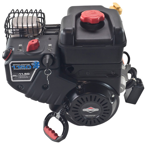 11.50 Gross Torque, Horizontal 7/8 x 2 25/32 Shaft Fuel Tank, Muffler, 110 Volt Electric Start Briggs & Stratton Engine 15C107-0014 (15C107-0014)