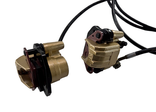 Hydraulic Brake Kit Full Sized Kart | Dual Front & Rear Caliper (GKP-BRKKIT-1)