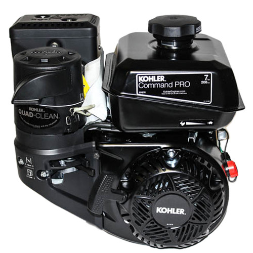 7hp Kohler Command Pro Series Engine, Horizontal 5/8x2-27/64 EXT THD Shaft, Recoil Start (CH270-3014)
