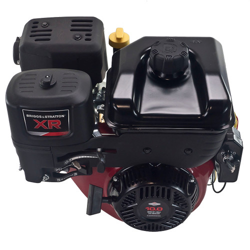10hp Briggs & Stratton XR1450 Series Engine, Horizontal 3/4"x2-1/2" Shaft, Recoil + Electric Start, Fuel Tank (19N137-0077)