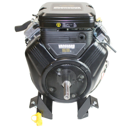 23hp OHV V-Twin with kit to fit into a JD400 tractor with Left side muffler Briggs   Stratton Engine, Briggs & Stratton (386447-JD400-L-DEMO)