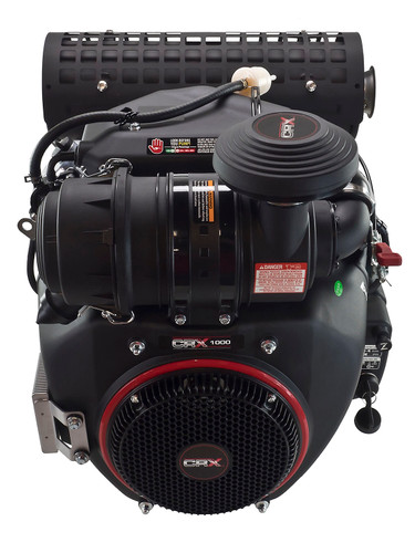 32 Net Power (35 hp Gross) 999cc CRX Series Engine, Horizontal 1-7/16"x4-1/2" Shaft, Electric Start, 20 Amp Alternator, Key Switch, Oil Cooler, Manual Throttle, Manual Choke, Fuel Pump (CRX1000-110060-DEMO)