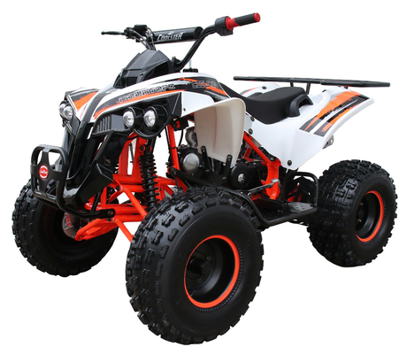 Coolster (3125B2) 125cc Sport ATV, Electric Start, Automatic with Reverse, 8-inch Steel Wheels, Ages 9-12