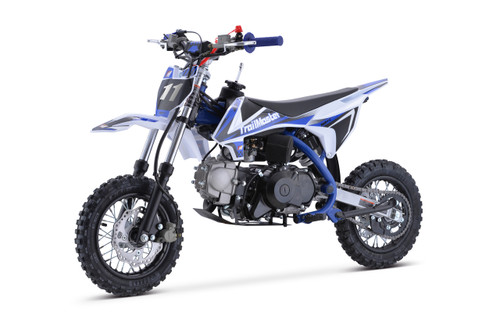 TrailMaster TM11 110cc Dirt Bike Fully Auto with Electric Start, Dual Disc Brakes (10/10), Ages 8-12