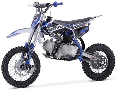 TrailMaster TM23 125cc Dirt Bike, 4-Speed Auto, Electric Start (14/12), Ages 12 and up