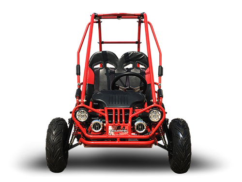 TrailMaster MINI XRX+ Kids Go Kart, 5.5hp Gas Engine with Electric Start, Remote Start/Kill, Ages 4-9