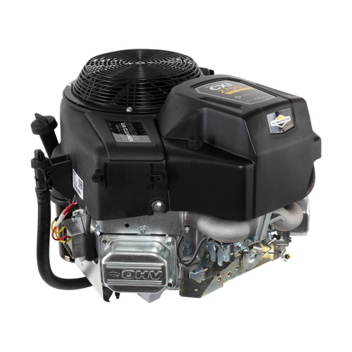 27hp Vertical Briggs Commercial Turf Series, 1"Dx3-5/32"L shaft, Electric Start, 16 Amp Alternator, Cyclonic Air Filter (49T877-0015)