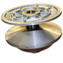 Clutch tapered ID to match Generac G410, 94C Duster series, six of the 7/8" steel insert pucks, pink spring, smooth cover, Go-Cart Go-Kart Parts, Comet (CLUTCH-211285A)