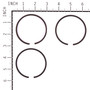 298174 RING SET-STD fits models 100200, 100900 Briggs & Stratton Engine Parts (BS-298174)