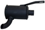 Muffler for 25N137 and CRX420 on 1200A Bunker Rake (JD-1200A-MUFFLER)