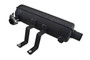 Kohler Muffler Right Side, fits Command horizontal 18-30hp twin cylinder engines (KO-MUFFLER-46-R3)