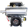 23hp OHV V-Twin with kit and electric clutch to fit into a JD318 or 316 with Onan "P" series engine, Briggs & Stratton Engine, Briggs & Stratton (386447-JD318-P-R3)