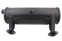 593876 MUFFLER, RIGHT SIDE with O2 port for model "49" EFI engine, Briggs and Stratton (BS-593876)