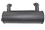 593876 MUFFLER, RIGHT SIDE with O2 port for model "49" EFI engine, Briggs and Stratton (BS-593876)