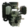 26hp Horizontal 1-1/8"x3-15/16" Keyed Shaft, ES, Liquid Cooled, Direct Fuel Injected, Muffler Kawasaki Engine