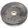 153535 PULLEY 0.640" ID,  5-1/8 OD, 5/8" V-BELT, TAKEN OFF NEW MOWER, MAY HAVE SLIGHT RUST (AYP-153535-D1)