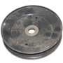 153535 PULLEY 0.640" ID,  5-1/8 OD, 5/8" V-BELT, TAKEN OFF NEW MOWER, MAY HAVE SLIGHT RUST (AYP-153535-D1)