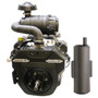 23.5hp Kohler Command Engine, Horizonal 1-1/8"x2-3/4" Shaft, includes muffler, exact replacement for Exmark 68606,68543,CH730-0003
