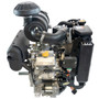 25hp Horizontal 1-1/8"x3-3/4" Keyed Shaft, Water Cooled, Electric Start, Fuel Pump, 20 Amp Alternator, Canister Air Filter, Kawasaki Engine