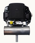 KO-24 068 128-S  Command Twin Muffler, fits 18-27hp Horizontal Shaft engines, exhausts out above shaft Kohler Engine Parts, Kohler (KO-24068128S)