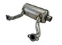 Muffler fits 7000 Series and 18-28hp Courage Series twin cylinder vertical shaft engines, Kohler Engine Parts (KO-MUFFLER-48)