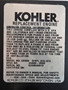 22.5hp Kohler Command Engine, Vertical 1"x4" Keyed Shaft, Electric Start, 15 Amp Alternator, replaces 67513, 75523 on Scag mowers (CV680-3036)