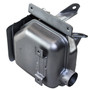 Muffler to fit 11hp and 13hp Intek model 20 & 21 series engines, Taken off new engine Briggs and Stratton (BS-794948-D1)