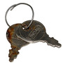 430-009 Key, may have some rust or discolorization Indak Stens Engine Parts (STE-430009)