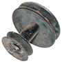 Stack pulley, Large Pulley 5.00" OD, 0.856" ID, 5/8" Belt. Small Pulley 3.250" OD, 1.00" ID,  1/2" B Lawnmower Parts (PU-S2-5.00-0.85-58)