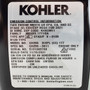 5.5hp Kohler Command Pro Engine, Horizontal 3/4" x 2-5/16" Keyed Shaft, Recoil Start, Cyclonic Air Filter (CH255-3011)