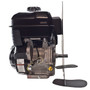 13.5hp (21.0 ft-lbs Gross Torque) Briggs & Stratton XR2100 Series Engine, Horizontal 1"x3-21/32" Shaft, Recoil Start, Dual Ball Bearings, Low Oil Shutdown (25T232-0037)