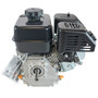 6.5hp Kohler SH Series Overhead Valve Horizontal 3/4x2-7/16 Shaft, Recoil Start, Cast Iron Bore, Low oil alert, Dual Ball Bearing (Consider SH270-3142)
